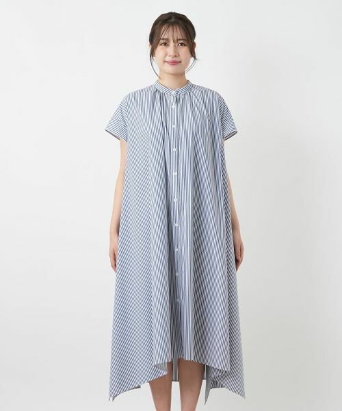 Leilian / レリアン ドレス | ストライプシャツワンピース【26年3月カタログ】 | 詳細12
