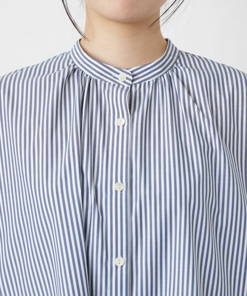 Leilian / レリアン ドレス | ストライプシャツワンピース【26年3月カタログ】 | 詳細15