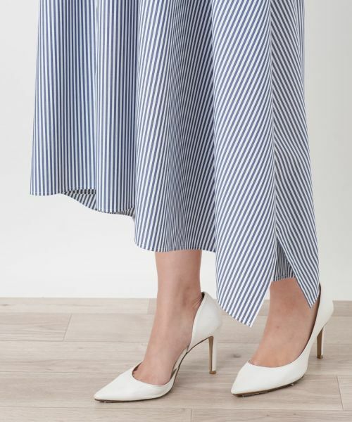 Leilian / レリアン ドレス | ストライプシャツワンピース【26年3月カタログ】 | 詳細19