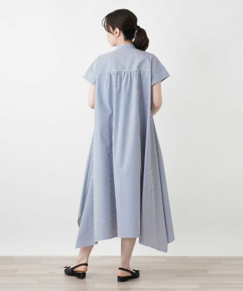 Leilian / レリアン ドレス | ストライプシャツワンピース【26年3月カタログ】 | 詳細24