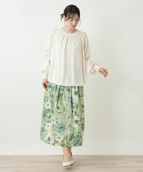 Leilian / レリアン シャツ・ブラウス | ボリュームスリーブブラウス | 詳細7