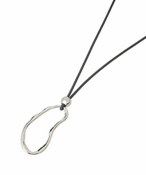 Leilian / レリアン ネックレス・ペンダント・チョーカー | コードネックレス（アッシュグレー）
