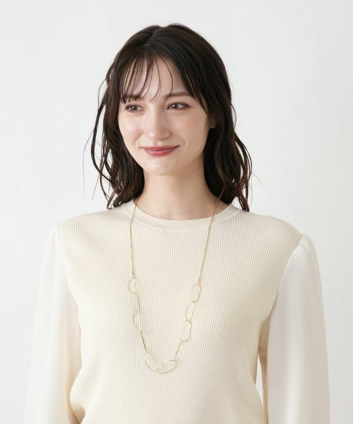 Leilian / レリアン ネックレス・ペンダント・チョーカー | フープデザインロングネックレス | 詳細4