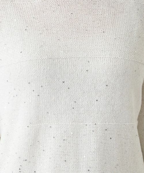 Leilian / レリアン ニット・セーター | ラメクルーネックニット | 詳細14