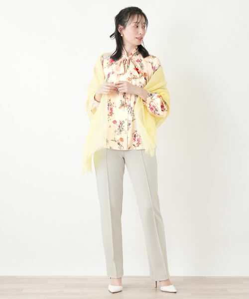 Leilian / レリアン マフラー・ショール・スヌード・ストール | ロングストール【26年3月カタログ】 | 詳細15