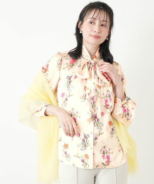 Leilian / レリアン マフラー・ショール・スヌード・ストール | ロングストール【26年3月カタログ】 | 詳細16