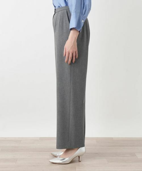 Leilian / レリアン その他パンツ | タブフロントストレートパンツ | 詳細5