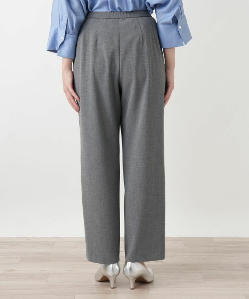 Leilian / レリアン その他パンツ | タブフロントストレートパンツ | 詳細6