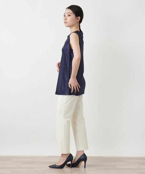 Leilian / レリアン その他パンツ | ストレッチクロップドパンツ | 詳細2