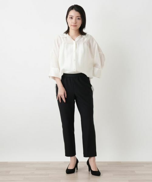 Leilian / レリアン その他パンツ | ストレッチクロップドパンツ | 詳細4