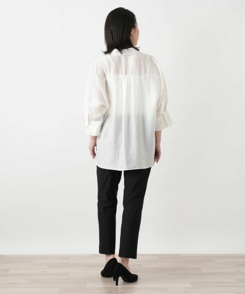 Leilian / レリアン その他パンツ | ストレッチクロップドパンツ | 詳細6