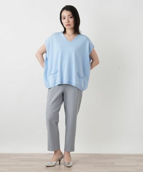 Leilian / レリアン その他パンツ | ストレッチクロップドパンツ | 詳細7