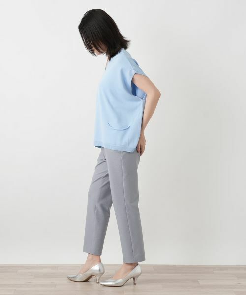 Leilian / レリアン その他パンツ | ストレッチクロップドパンツ | 詳細8