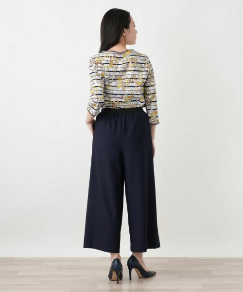 Leilian / レリアン その他パンツ | ストレッチワイドパンツ | 詳細12