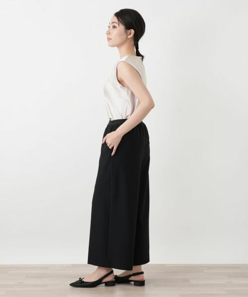 Leilian / レリアン その他パンツ | ストレッチワイドパンツ | 詳細2