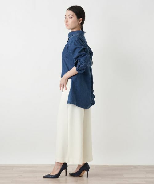 Leilian / レリアン その他パンツ | ストレッチワイドパンツ | 詳細5