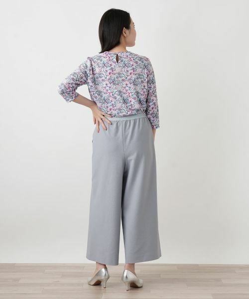 Leilian / レリアン その他パンツ | ストレッチワイドパンツ | 詳細9