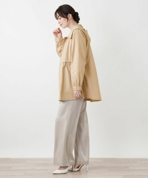 Leilian / レリアン その他アウター | フーデッドフレアコート | 詳細2