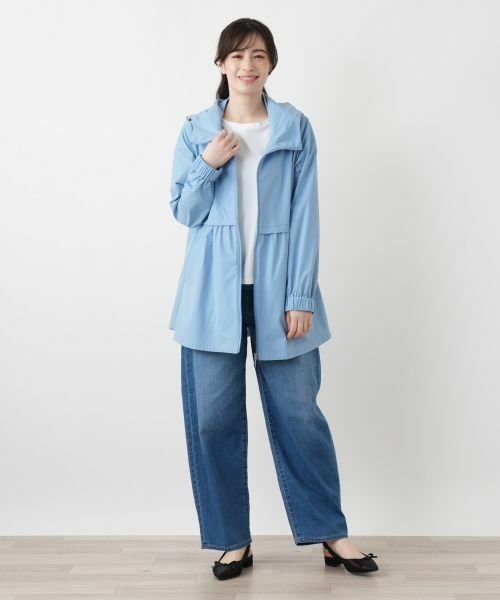 Leilian / レリアン その他アウター | フーデッドフレアコート | 詳細7