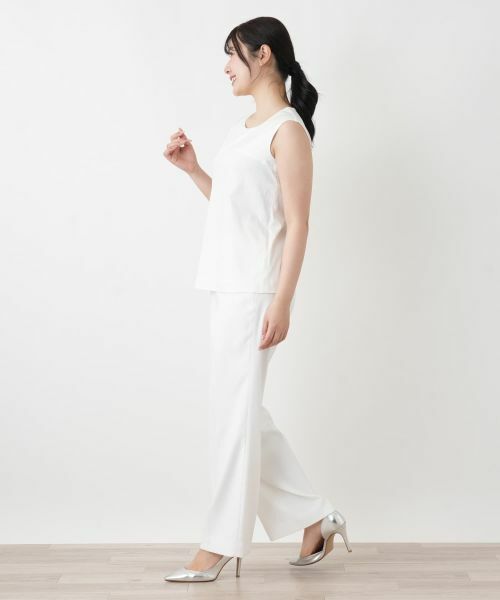 Leilian / レリアン カットソー | 切替タンクトップ | 詳細11