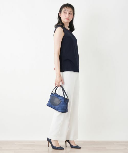 Leilian / レリアン カットソー | 切替タンクトップ | 詳細21