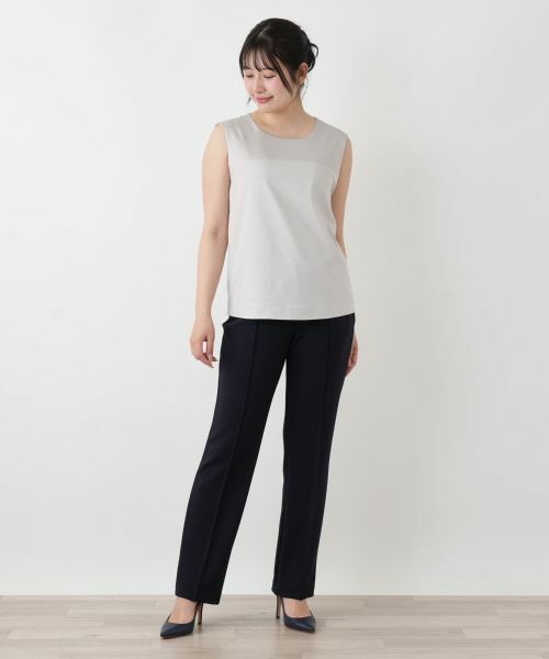 Leilian / レリアン カットソー | 切替タンクトップ | 詳細4