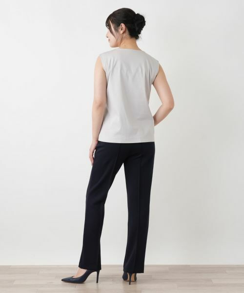 Leilian / レリアン カットソー | 切替タンクトップ | 詳細6