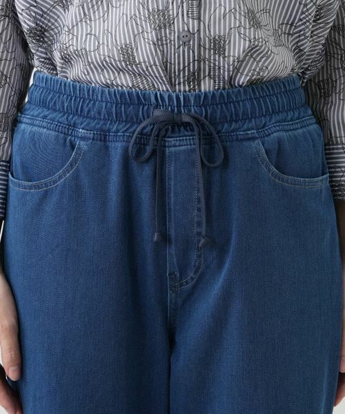 Leilian / レリアン デニムパンツ | デニムイージーパンツ【L JEANS】 | 詳細7