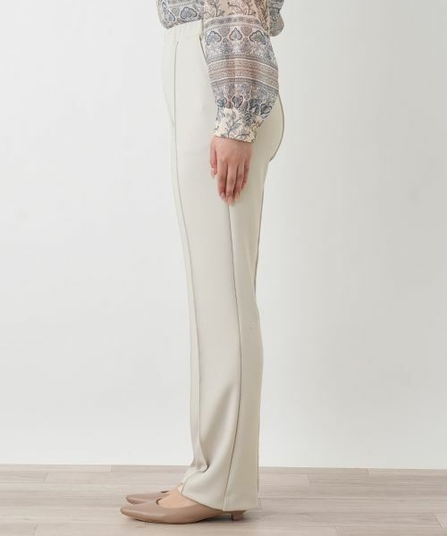 Leilian / レリアン その他パンツ | センタープレステーパードパンツ | 詳細14