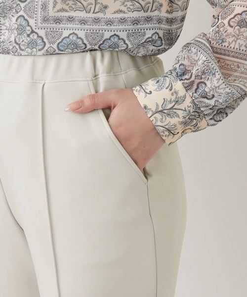 Leilian / レリアン その他パンツ | センタープレステーパードパンツ | 詳細17