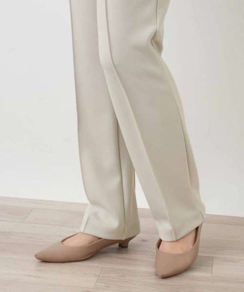 Leilian / レリアン その他パンツ | センタープレステーパードパンツ | 詳細18