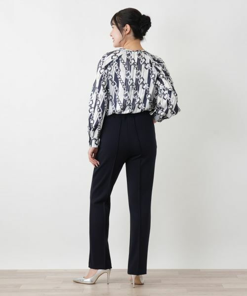 Leilian / レリアン その他パンツ | センタープレステーパードパンツ | 詳細3