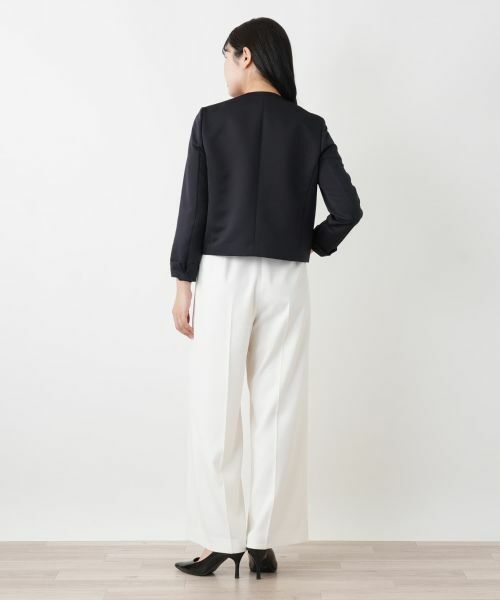Leilian / レリアン テーラードジャケット | ノーカラージャケット | 詳細3