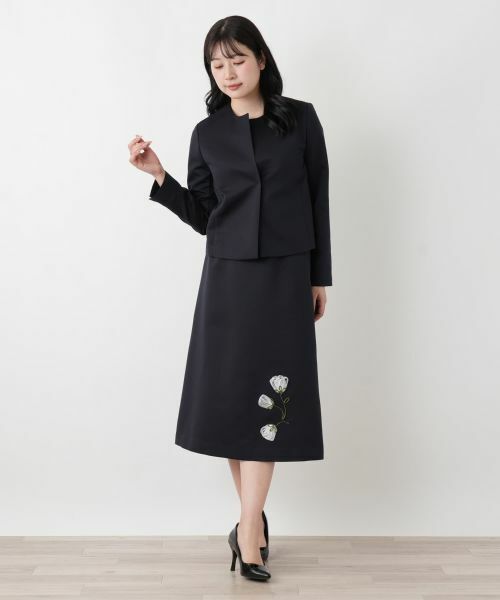 Leilian / レリアン テーラードジャケット | ノーカラージャケット | 詳細4