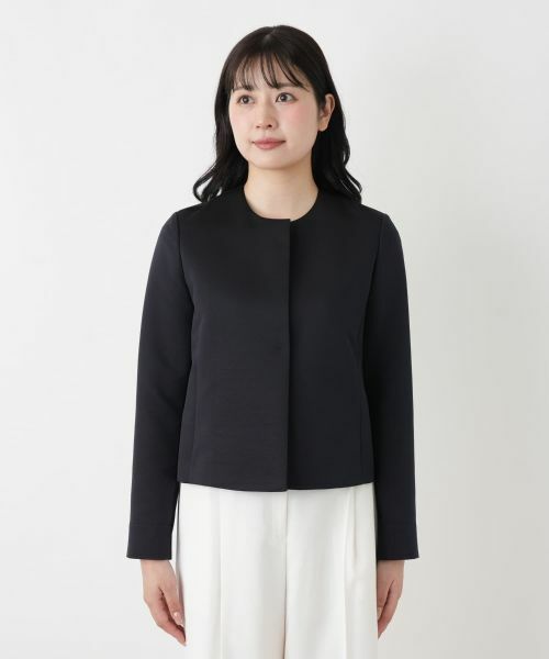 Leilian / レリアン テーラードジャケット | ノーカラージャケット | 詳細6
