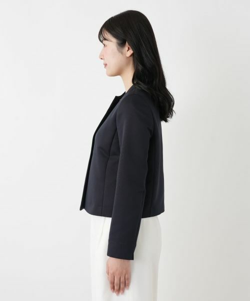 Leilian / レリアン テーラードジャケット | ノーカラージャケット | 詳細7