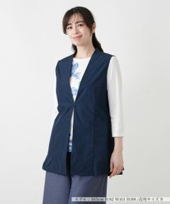 Leilian / レリアン テーラードジャケット | Vネックフレアベスト【Leilian WHITE LABEL】