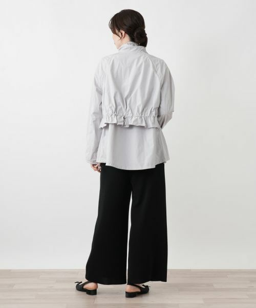 Leilian / レリアン テーラードジャケット | ペプラムハイネックジャケット【Leilian WHITE LABEL】 | 詳細6