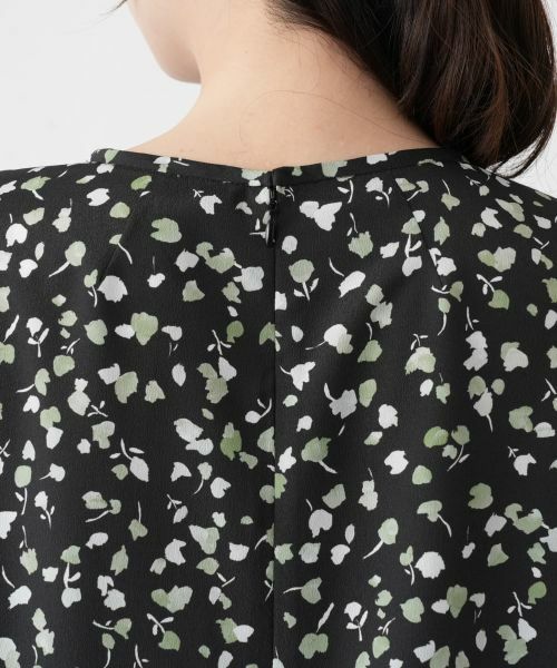 Leilian / レリアン シャツ・ブラウス | プリントボリュームブラウス【Leilian WHITE LABEL】 | 詳細11
