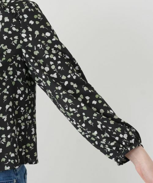 Leilian / レリアン シャツ・ブラウス | プリントボリュームブラウス【Leilian WHITE LABEL】 | 詳細12