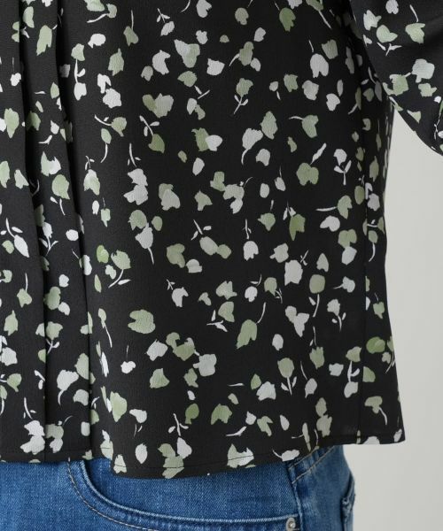 Leilian / レリアン シャツ・ブラウス | プリントボリュームブラウス【Leilian WHITE LABEL】 | 詳細13