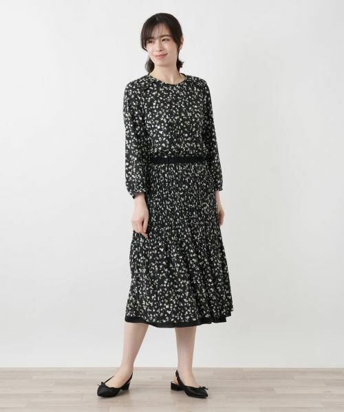 Leilian / レリアン シャツ・ブラウス | プリントボリュームブラウス【Leilian WHITE LABEL】 | 詳細4