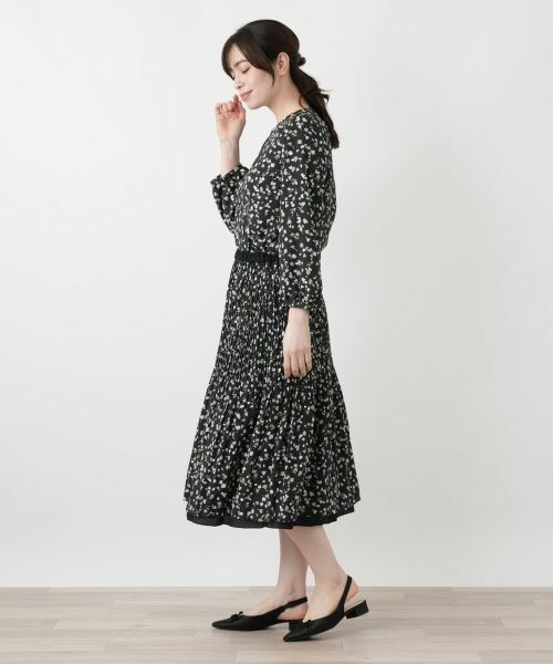 Leilian / レリアン シャツ・ブラウス | プリントボリュームブラウス【Leilian WHITE LABEL】 | 詳細5