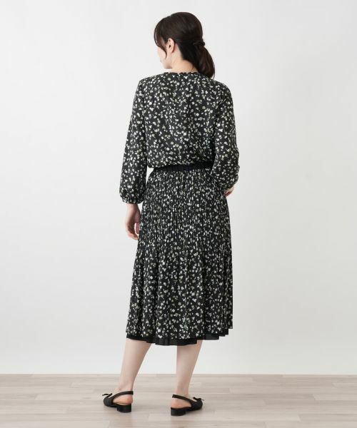 Leilian / レリアン シャツ・ブラウス | プリントボリュームブラウス【Leilian WHITE LABEL】 | 詳細6