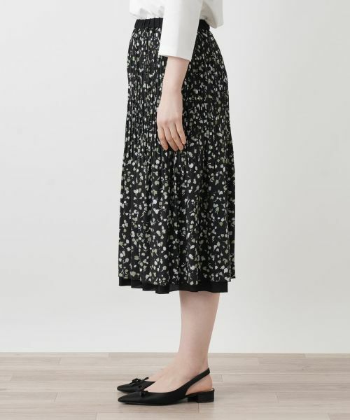 Leilian / レリアン ロング・マキシ丈スカート | リバーシブルフレアスカート【Leilian WHITE LABEL】 | 詳細10