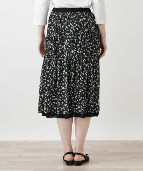 Leilian / レリアン ロング・マキシ丈スカート | リバーシブルフレアスカート【Leilian WHITE LABEL】 | 詳細11