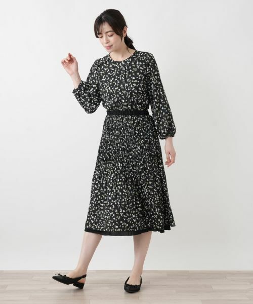 Leilian / レリアン ロング・マキシ丈スカート | リバーシブルフレアスカート【Leilian WHITE LABEL】 | 詳細5