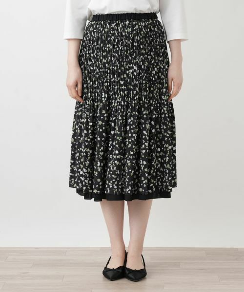 Leilian / レリアン ロング・マキシ丈スカート | リバーシブルフレアスカート【Leilian WHITE LABEL】 | 詳細9