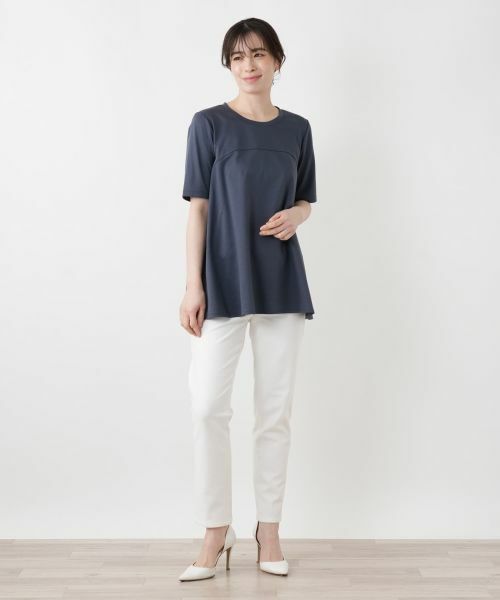 Leilian / レリアン その他パンツ | ストレッチスリムパンツ【Leilian WHITE LABEL】 | 詳細1