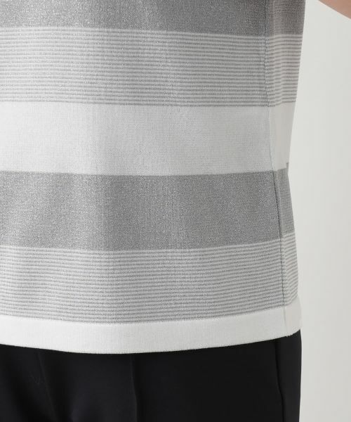 Leilian / レリアン ニット・セーター | ボーダークルーネックニット【ROCHAS Premiere】 | 詳細13